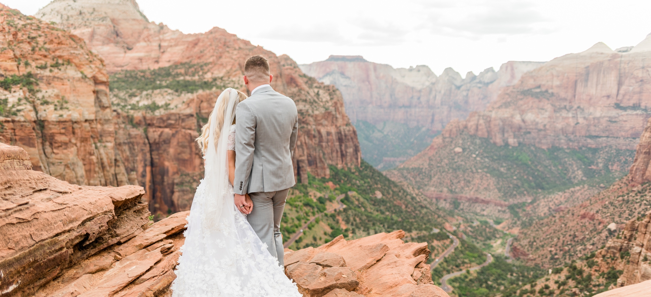 zion national park wedding photography